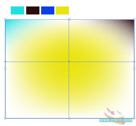 illustrator基礎教程：網格工具的基礎運用及概念_教程網
