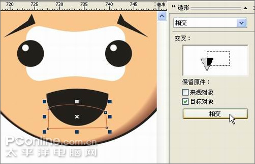 coreldraw制作搞笑“芝麻官不倒翁”