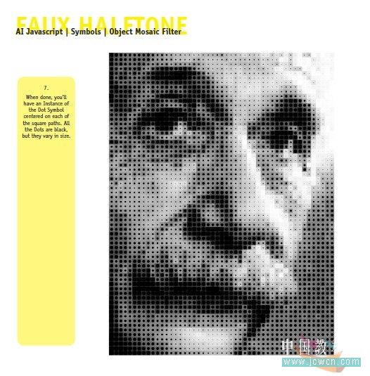 illustrator教程：運用腳本制作漂亮的波爾卡效果_網頁設計