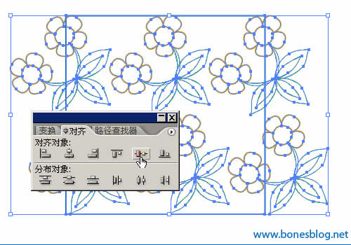 illustraotr簡單方法來制作四方連續圖案