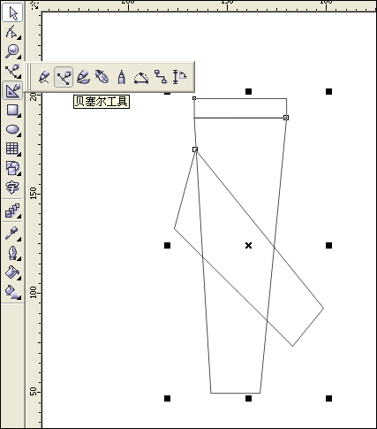 coreldraw 12六步輕松打造休閑褲