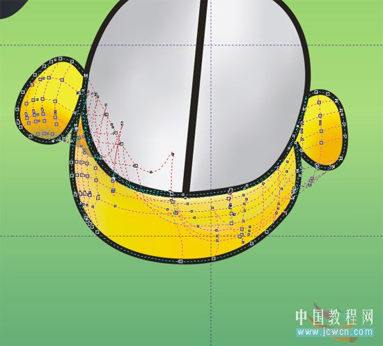 coreldraw鼠繪教程：繪制可愛卡通小狗“錢錢”_jcwcn.com