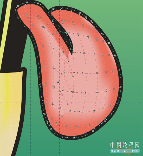 coreldraw鼠繪教程：繪制可愛卡通小狗“錢錢”_jcwcn.com