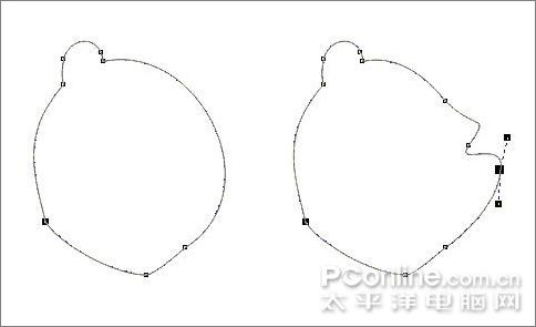 coreldraw繪制可愛的小熊維尼教程