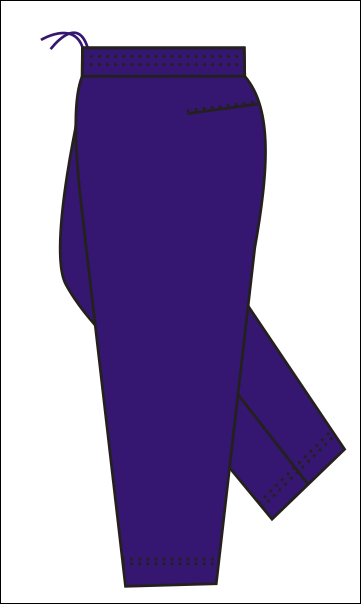 coreldraw 12六步輕松打造休閑褲
