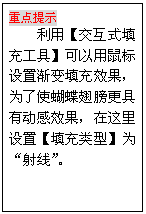 coreldraw實例教程：形狀編輯與交互式設置繪制花蝴蝶_中國教程網