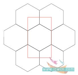 illustrator教程：定義六邊形無縫拼貼圖案（色板）_網頁設計