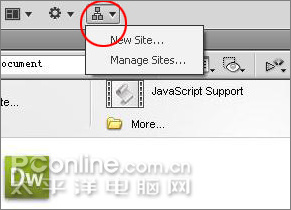 Dreamweaver CS4界面新增功能介紹
